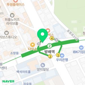 매물 위치 지도