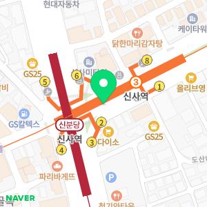 매물 위치 지도